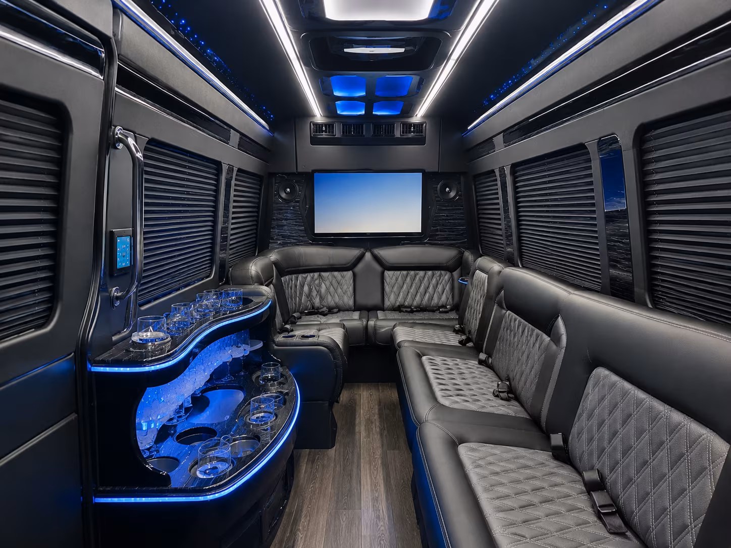 bus rental options for santa clarita trips