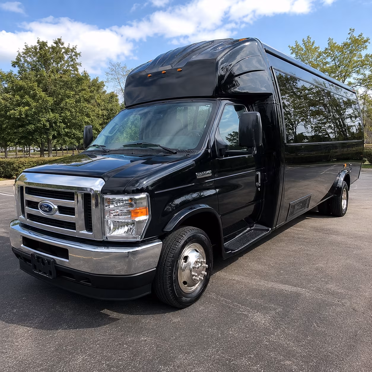 party buses for canyon high and saugus high prom groups