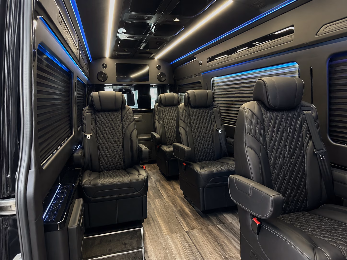 santa clarita employee transportation onboard seating