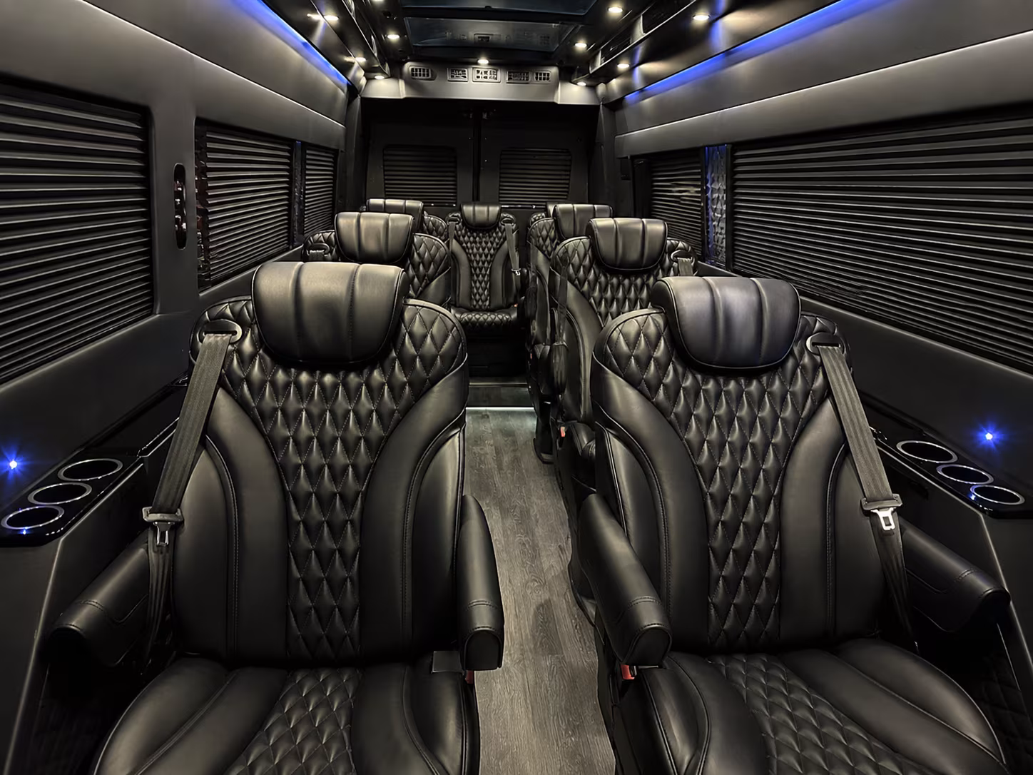 sprinter van with driver interior