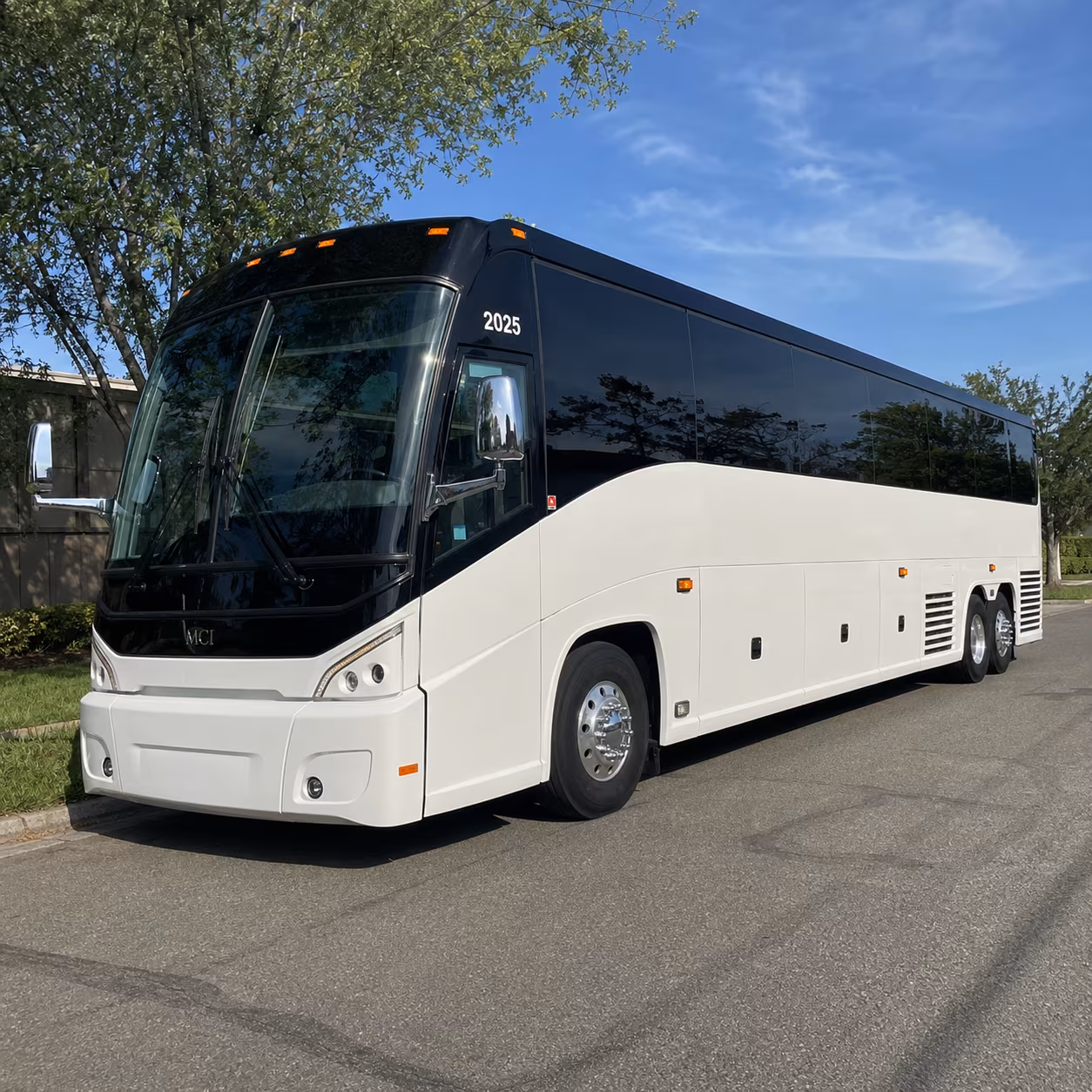 youth group and confirmation class buses across the santa clarita valley